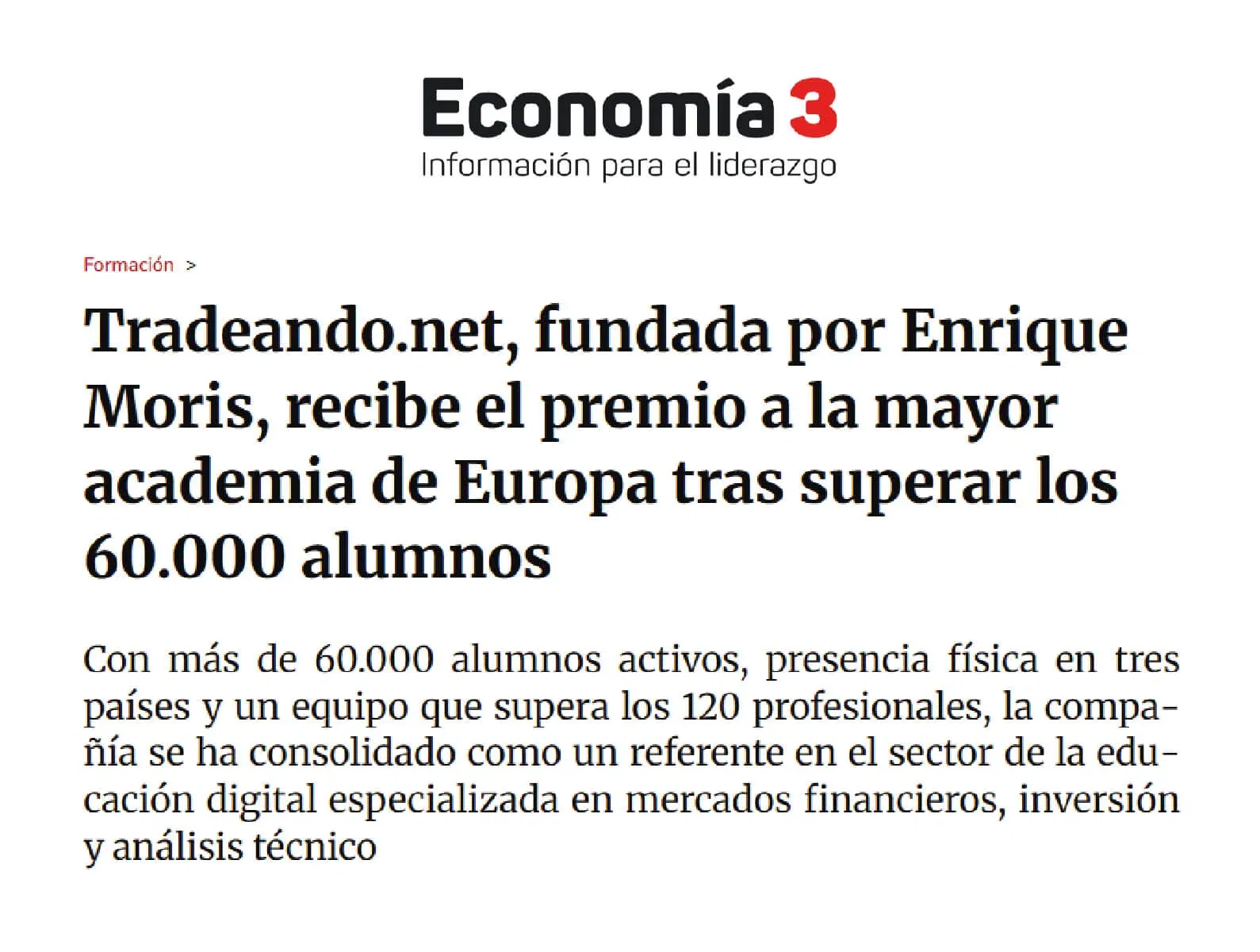 Economía 3 - Tradeando